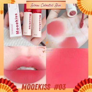 Son Môi Son Kem Bùn Lì Mooekiss Nắp Đỏ Mềm Mịn Như Nhung Bền Màu Hottrend Nội Địa Trung-Mei Beauty