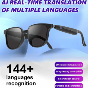 Modern AI Intelligent Translation Glasses Simultaneous Interpretation144+ Countries Languages Real-time Translation Long Life