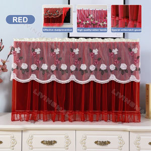 TV cover 32 Inch 42 Inch 55Inch Hanging  Dust Cover Embroidery  TV Cover  Protective Cover