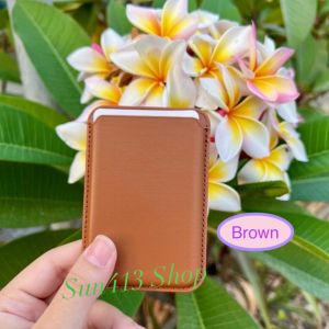 🇹🇭 Magnetic Card Holder Wallet กระเป๋าติดโทรศัพท์ใส่บัตร มีแถบแม่เหล็ก สำหรับโทรศัพท์ทุกรุ่น