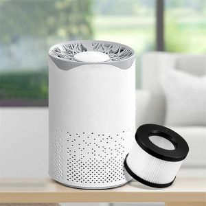 Mini Home Air Purifier Pembersih Udara Ruangan Hepa Filter