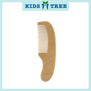 Sikat Kambing Bulu Goat Wool Wooden Baby Hairbrush Soft Goat Bristles Comb Wooden Comb Baby Brush Baby Comb Set Baby Hair Comb Sikat Rambut Bayi Sikat Bulu Kambing Baby