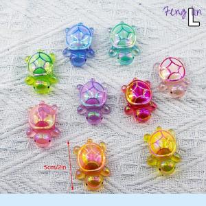 🔥🔥🔥fenglin Electroplating Mini Luminous Turtle Home Decor Landscaping Resin Craft Glowing Turtle Garden Fish Tank Miniatures Ornaments