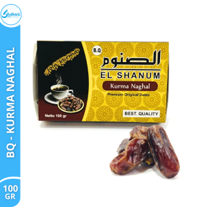 Kurma Naghal 100gr Naghal Al Saad kemasan minimalis - Cemilan Sehat -SHABANI STORE