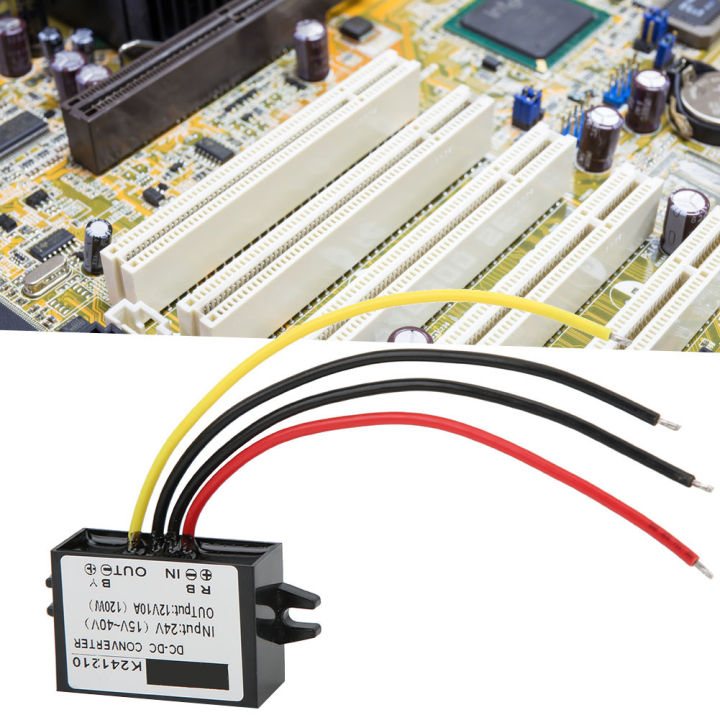 Dc DC bo mạch chuyển đổi 24V đến 12V 10A 120W bước xuống Mô-đun Nguồn ...