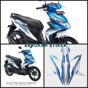 Striping stiker honda beat fi esp iss idling 2017 berkualitas termurah