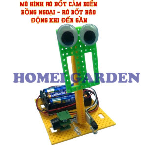 Lắp ráp mô hình quạt cảm ứng quạt cảm biến tự bật khi đến gần STEM STEAM - HM0546