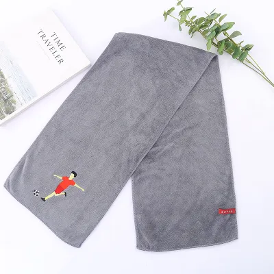 Sports Towel Gym Towel Fitness Towel Quick-Drying Absorbent Lint-Free Lengthen Towel Sweat-Absorbing Men and Women Outdoor Running Yoga