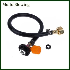Moito Gas Refill Adapter leakproof cao su gas Refill Ống ống xi lanh chuyển đổi điền Tank Coupler phụ kiện van bện Ống