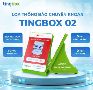 Loa Thông Báo Chuyển Khoản TingBox – Báo Tiền Về Tự Động Loa Nhắc Nhở Thanh Toán 4.0 Không Bỏ Lỡ Đơn Hàng