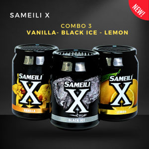 Combo 3 Tiết Kiệm Sáp Thơm Phòng Xe Hơi Thế Hệ Mới SAMEILI-X Chính Hãng Dạng Lon Tinh Tế Hiện Đại