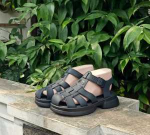 SANDAL FASHION TALI WANITA SENDAL GESPER KARET JELLY PEREMPUAN BALANCE 1230