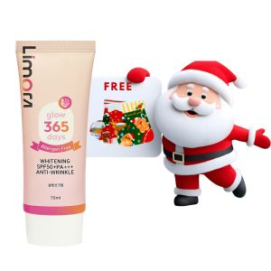 [LIMORA] Rice Glow Whitening Sunscreen SPF50+ PA+++  - 70ml