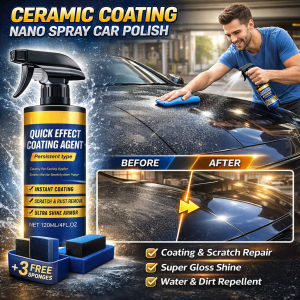 Automotive Ceramic Coating Nano Plating Agent Car Wax Polishing Spray Waterproof Anti Scratch Long Lasting Gloss