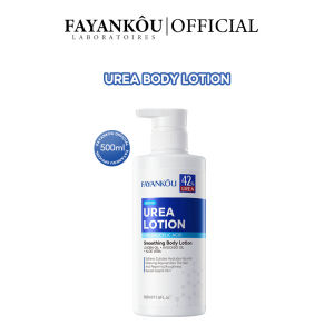 BIOAOUA Urea Body Lotion Moisturizing Cream With Ceramides Soothing Dry Body Skin Care Repair Whitening Body Lotion 500g