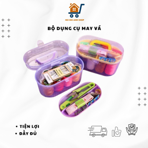 Bộ Kim Chỉ May Vá Đa Năng Kèm Hộp Đựng Gọn Gàng - Đầy Đủ Dụng Cụ Cơ Bản Tiện Lợi Sử Dụng