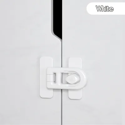 Rotatable Refrigerator Lock Protect Baby Safety Drawer Lock Multifunctional Safety Lock
