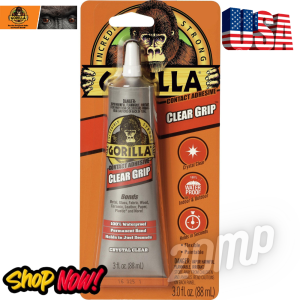 GORILLA CONTACT ADHESIVE CLEAR GRIP® Lem Serbaguna USA