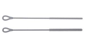2pc Silicone Straw BrushesExtra Long Straw Cleaning Brush Reusable Bendable Brush Pipe For Metal Straw Glass Straw