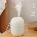 ( Tặng 1 Tinh Dầu ) Máy Xông Tinh Dầu Mini Humidifier 220ml Máy Phun Sương Tạo Ẩm Máy Khuếch Tán Tinh Dầu Tỏa Hương Thơm Cho Phòng Ngủ Và Trên Xe Hơi Xua Đuổi Muỗi Và Côn Trùng Đèn Xông Tinh Dầu Mini Hai Chế Độ Phun & Đèn Led 7 Màu. 