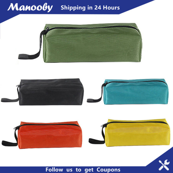 Manooby Protable Waterproof Oxford Canvas Tool Bag for Screws Nails ...