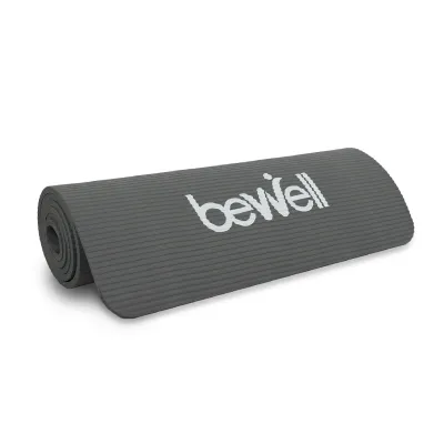 Bewell เซตเสื่อโยคะ หนาพิเศษ 10 mm.และ Roller Foam โฟมคลายกล้ามเนื้อ