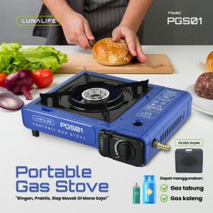 OMicko Kompor Gas Portable kompor portable 1 set lengkap Kompor Masak Portabel Praktis Mudah Digunakan kompor portable kompor portable mini