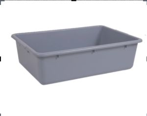 Plastic Dish Receiving Basin Tray Rectangular plastic fast food plate Hotel room deep-water dish receiving basin