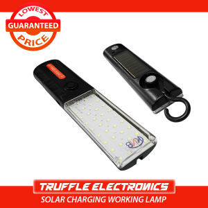 ☔️Portable rechargeable emergency LED light (solar powered)