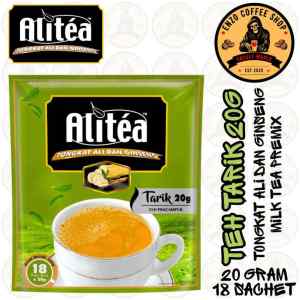 Alitea Tongkat Ali & Ginseng Teh Tarik 20g Instant Milk Tea Drink 20g 18 Sachets