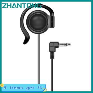 ZHANTONG 3.5MM Listen Only Earpiece Headset Earphone For Radio Tour Guide System F4510A