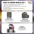 52TOYS DISNEY The Mischievous Cat Lucifer Series Blind Box Figure Toy. 