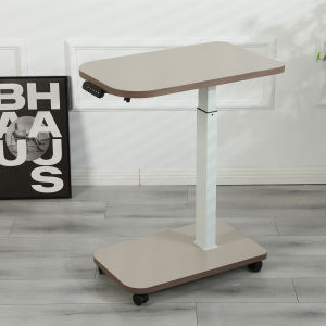 Adjustable height table with shifting center of gravity 71*46*2.5CM Small Desk Movable sofa table Electric control