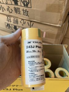 BĂNG KEO CHẠY CHỈ 3M NHẬT BẢN 243J 20mm x 18m - 01 CÂY (6 CUỘN)