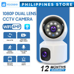 V380 Pro Q4S 4MP HD 1080P dual lens CCTV Camera 360 Wifi Security Camera Connect to Cellphone with voice Two Direction wide angle 1080P night visionbaby Motion Detection HD 1080P wireless indoor CCTV Camera two-way audio Surveillance