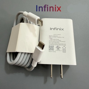BONITAAA : INFINIX Series 18W Fast Charging Set – Power Adapter with 2.4A USB Cable (Type C / Micro USB)