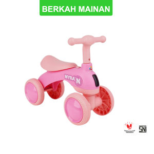 MAINAN SEPEDA RODA EMPAT BALANCE BIKE NYRA PMB F106