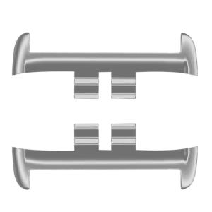 Metal Link Watchband Connectors Attachment for Choice ROSSINI 2i Smartwatch Easy to Attach Ensures Secure Connection 2x