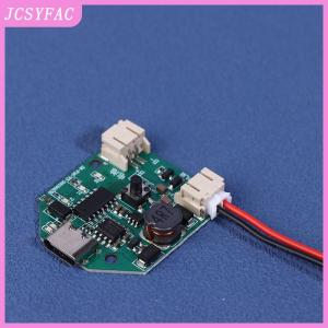 JCSYFAC  Type-C Micro USB Fan Drive Module 9V 3-Speed Stepless Speed Charging Control Board Mini Table Fan Handheld Fan Circuit Pcb Board