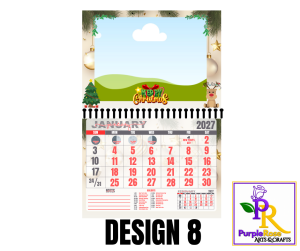 Wall Calendar 2027 Personalized Family Pictures