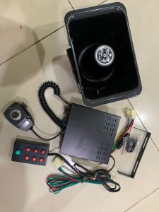 Toa Sirine 100watt + modul ampli Federal CJB100W CJB100 Ambulance Patroli Pemadam 9 suara 12 volt