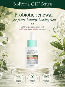 Micellar Cosmetics™ BioFerma™ Probiotic Renewal Serum | Ferments CoQ10 & Antioxidants | Barrier Support | 30mL