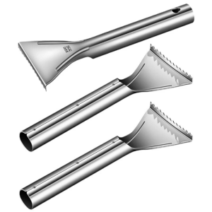 Multipurpose Fish Descaler For Salmon Trout Bass Serrated Blade Prevents Skin Damage Efficient Kitchen Accessory