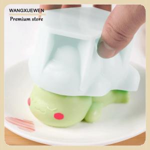 [COD] แม่พิมพ์ซิลิโคนพุดดิ้งแม่พิมพ์คัสตาร์ดแม่พิมพ์เค้กการ์ตูนสีเขียวไดโนเค้กอุปกรณ์ตกแต่งเบเกอรี่