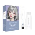 ไม่ต้องกัดสีผมค่ะ SENASAKI ยาย้อมผม สีย้อมผมติดทน ไม่จำเป็นต้องฟอกขาวอ่อนโยนไม่ระคายเคือง(สีย้อมผม ผลิตภัณฑ์เปลี่ยนสีเส้นผม สีย้อมผมอ） ชุดเครื่องมือย้อมผมฟรี. 