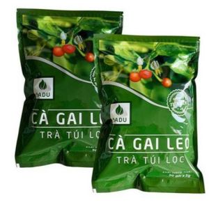 Trà cà gai leo túi lọc Sadu mát gan I hỗ trợ hạ men gan sản phẩm hút chân không 500G (100 túi lọc)