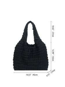 Cloud bag Sling bag for women Canvas Shoulder Bubble bag large capacity office bag beach bag 2N01