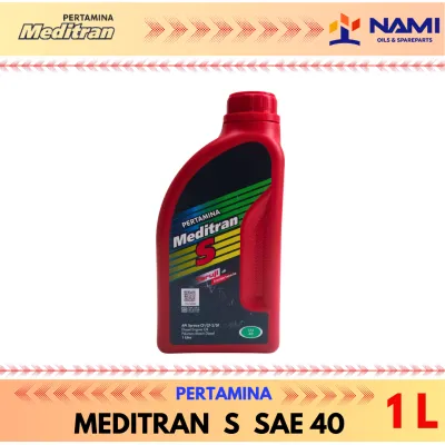 *PERTAMINA MEDITRAN S SAE 40(1L)* Oli Pelumas Mesin Diesel – Original
