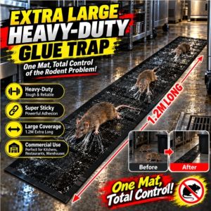 ✅1.2m Extra Large Strong Sticky Mouse Traps Anti Rat Rat Trap Rat Glue Board Traps Glue Catch Rodent Trap 强力粘鼠板