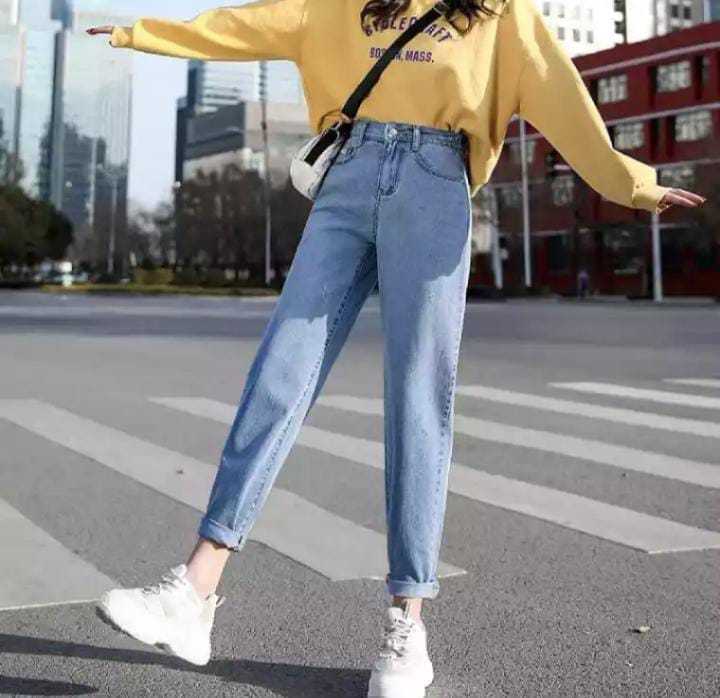 Celana Boyfriend Style Jean Boyfriend CELANA JEANS WANITA